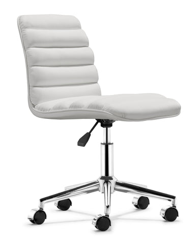Admire Office Chair White by Zuo Modern | 205711