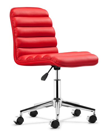 Admire Office Chair Red by Zuo Modern | 205712