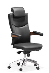 Chairman Office Chair Black by Zuo Modern | 205880