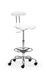 Farallon Drafters Chair White by Zuo Modern | 206011