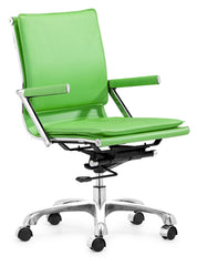 Lider Plus Office Chair Green by Zuo Modern | 215213