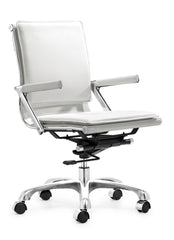 Lider Plus Office Chair White by Zuo Modern | 215214
