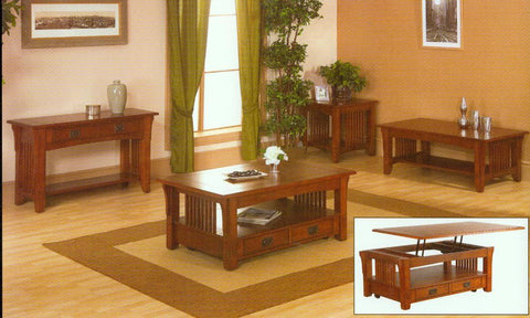 MISSION SOFA TABLE by Alpine Furniture | 232-3