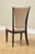 Beverly Side Chair with Microfiber Back & Cushions by Alpine Furniture | 272-23S