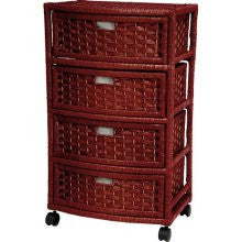 Oriental Furniture 29'' Chest of Drawers in Mahogany