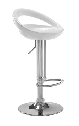 Tickle Barstool White by Zuo Modern | 300022