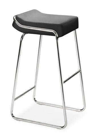 Wedge Bar Chair Black by Zuo Modern | 300041