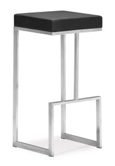 Darwen Bar Chair Black by Zuo Modern | 300045