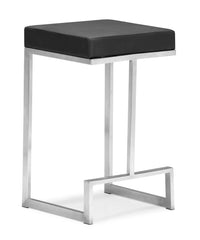 Darwen Counter Chair Black by Zuo Modern | 300048