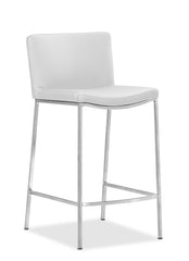 Curve Bar Chair White by Zuo Modern | 300095
