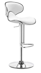 Fly Barstool White by Zuo Modern | 300131
