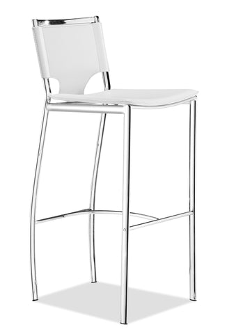Lark Bar Chair White by Zuo Modern | 300157