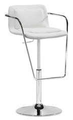 Harper Barstool White by Zuo Modern | 300169