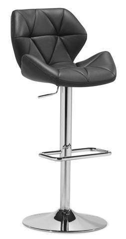 Jacoby Barstool Black by Zuo Modern | 300176