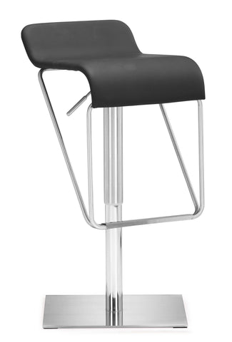Dundy Barstool Black by Zuo Modern | 300195