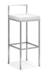 Industry Bar chair White by Zuo Modern | 300201