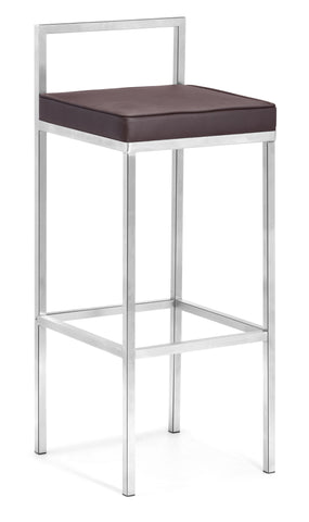 Industry Bar chair Espresso by Zuo Modern | 300202