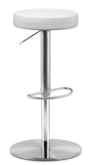 Mellow Barstool White by Zuo Modern | 300231