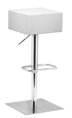 Butcher Barstool White by Zuo Modern | 300281