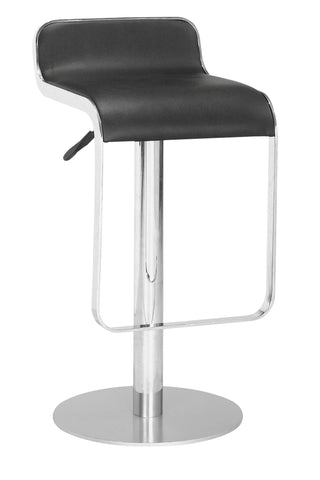 Equino Barstool Black by Zuo Modern | 301111