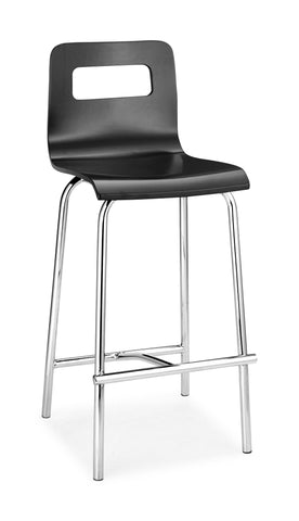 Escape Counter Chair Black by Zuo Modern | 301221