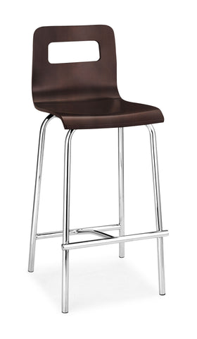 Escape Counter Chair Wenge by Zuo Modern | 301224