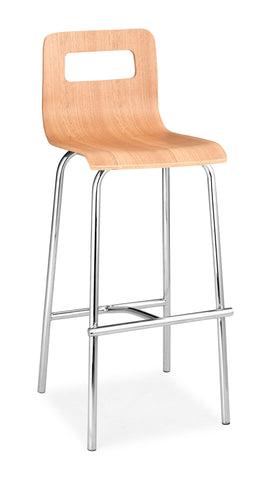 Escape Bar Chair Natural by Zuo Modern | 301233