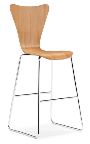 Taffy Bar Chair Natural by Zuo Modern | 301243