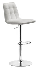 Oxygen Barstool White by Zuo Modern | 301351