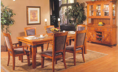 SANTA FE LEG DINING TABLE by Alpine Furniture | 317-1