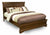 Chesapeake Queen Panel Bed in Cappuccino by Alpine Furniture | 3206Q