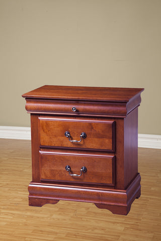 LOUIS PHILIPPE NIGHTSTAND by Alpine Furniture | 3702