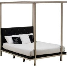 Nuevo Living HGTA614 Tamara 4 Poster Queen Bed in Black