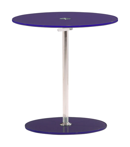 Radical Side Table Purple by Zuo Modern | 401153