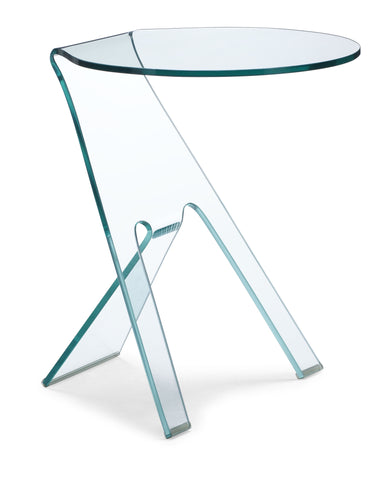 Journey Side Table Tempered Glass by Zuo Modern | 404105