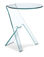 Journey Side Table Tempered Glass by Zuo Modern | 404105