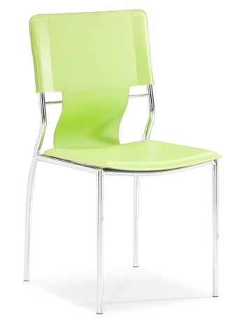 Trafico Dining Chair Green by Zuo Modern | 404134