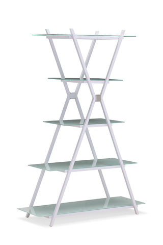 Xert Narrow Shelf White by Zuo Modern | 404205