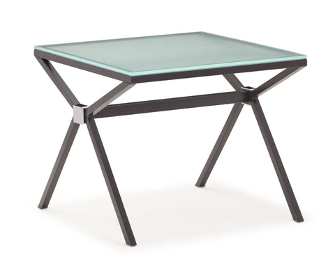 Xert Side Table Gray by Zuo Modern | 404206