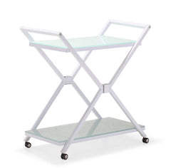 Xert Serving Cart White by Zuo Modern | 404211