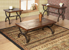 MILFORD RECT. COCKTAIL TABLE by Alpine Furniture | 425-00