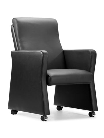 Burl Conference Chair Black by Zuo Modern | 500055