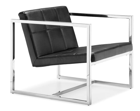 Carbon Chair Black by Zuo Modern | 500073