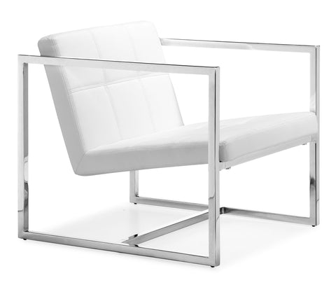 Carbon Chair White by Zuo Modern | 500074