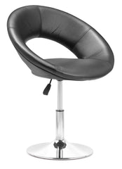 Pluto Lounge Chair Black by Zuo Modern | 500103