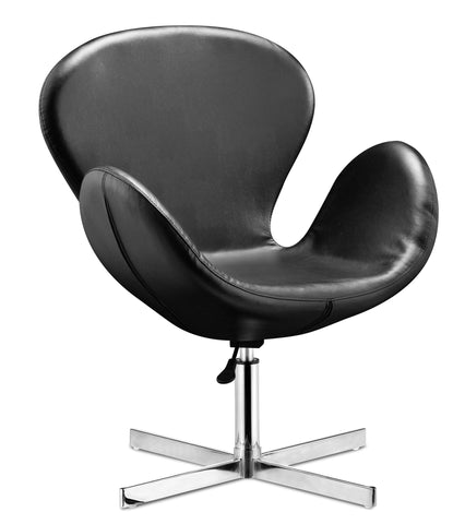 Cobble Lounge Chair Black by Zuo Modern | 500151