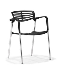Scope Dining Chair Black by Zuo Modern | 500162