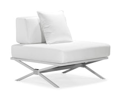 Xert Modular Chair White by Zuo Modern | 500183