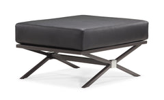 Xert Modular Ottoman Black by Zuo Modern | 500184