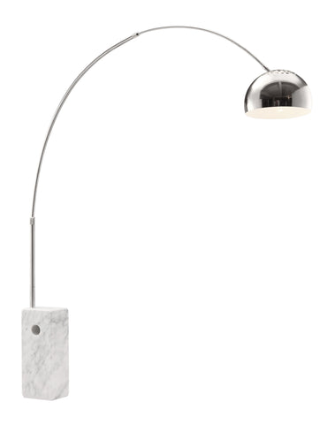 Ion Floor Lamp Chrome by Zuo Modern | 50023